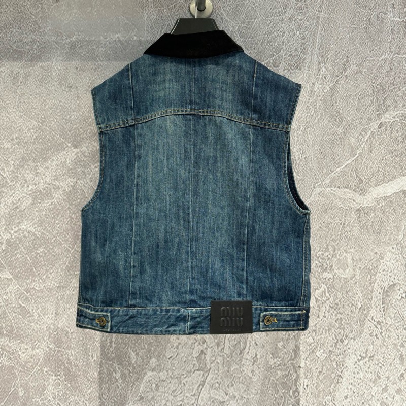 MiuMiu Denim Vest