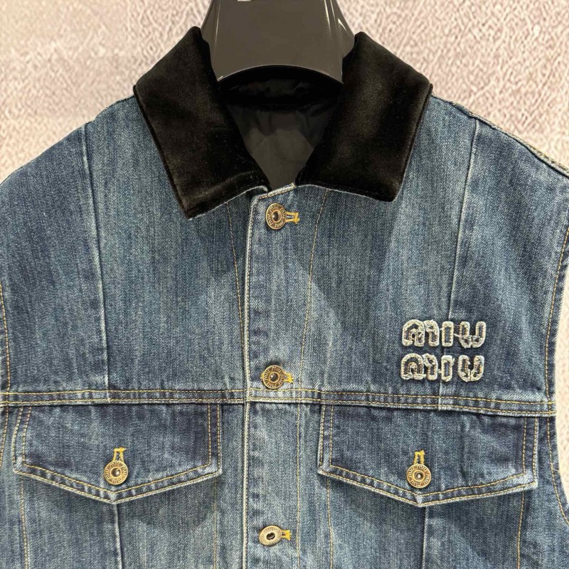 MiuMiu Denim Vest