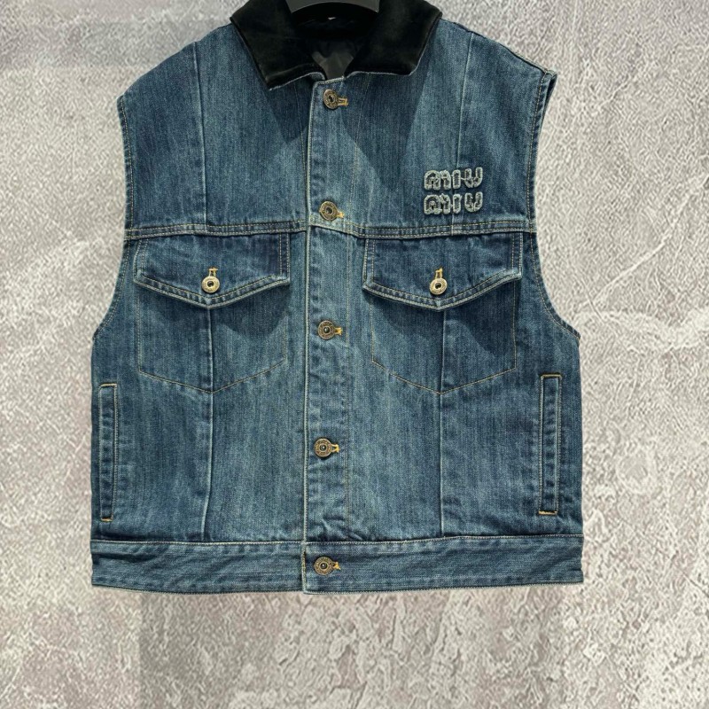 MiuMiu Denim Vest