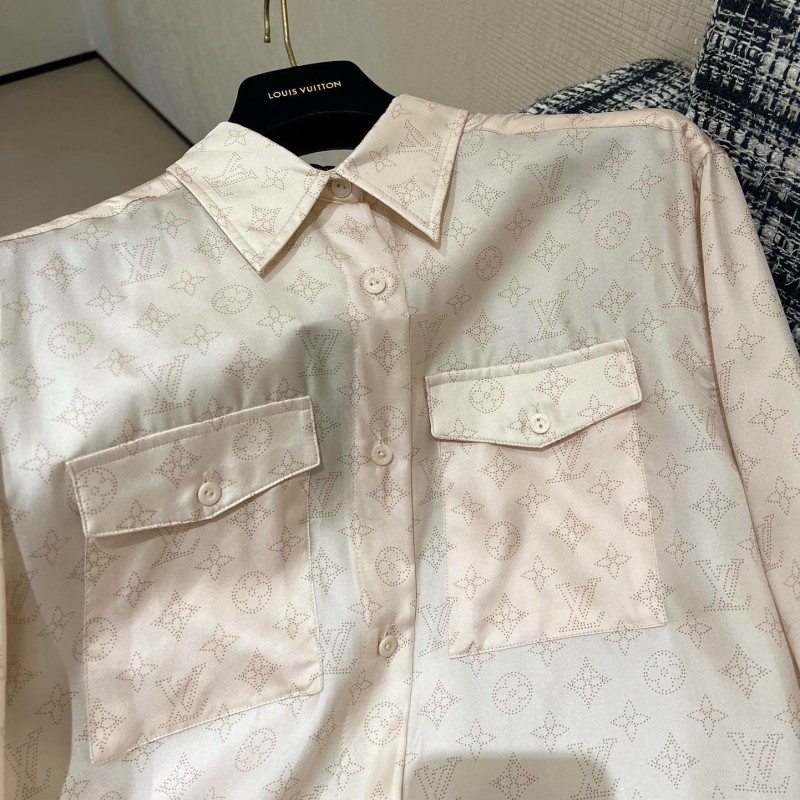 LV Silk Shirt & Shorts 