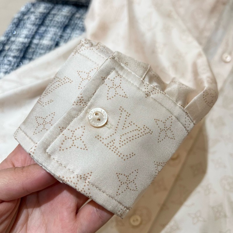 LV Silk Shirt & Shorts 