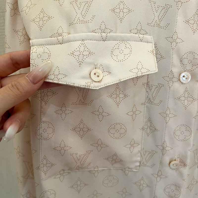 LV Silk Shirt & Shorts 