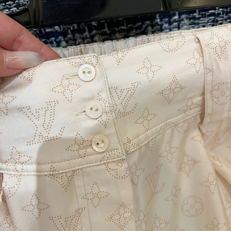 LV Silk Shirt & Shorts 