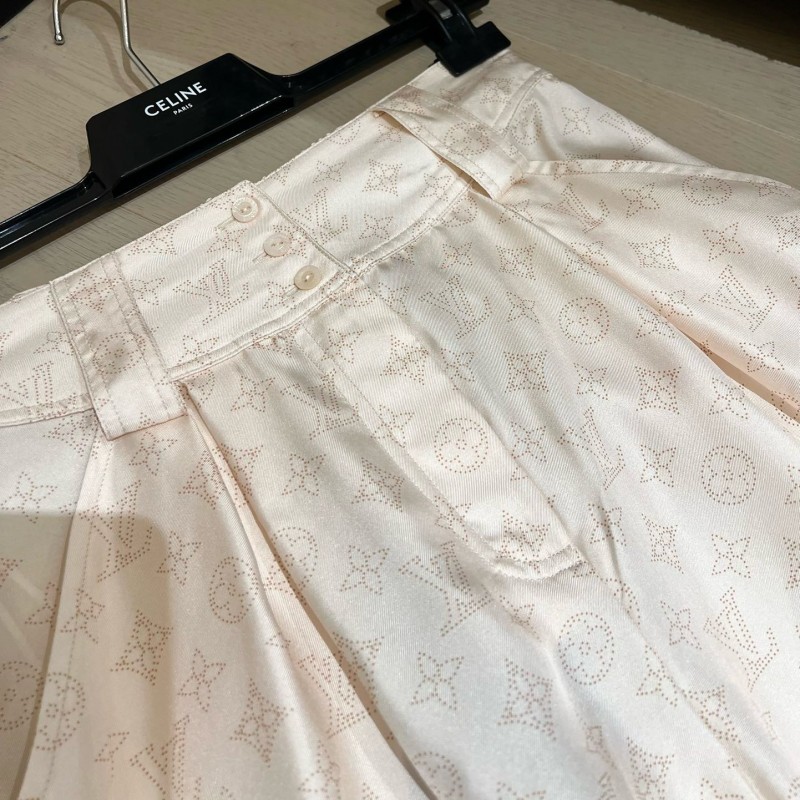 LV Silk Shirt & Shorts 