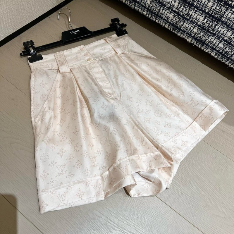 LV Silk Shirt & Shorts 