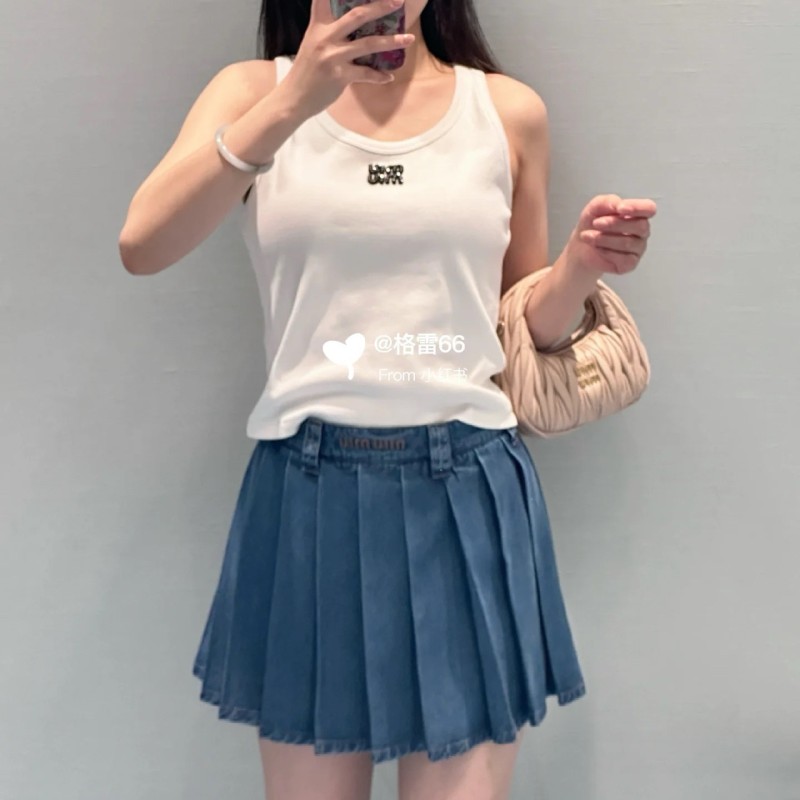 MiuMiu Denim Skirts