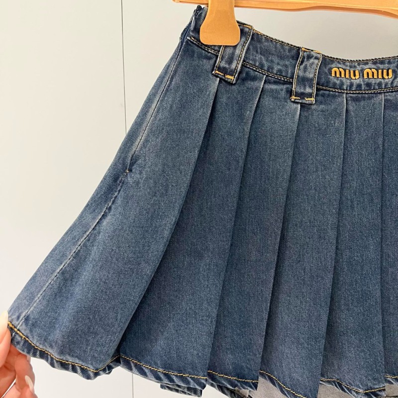 MiuMiu Denim Skirts