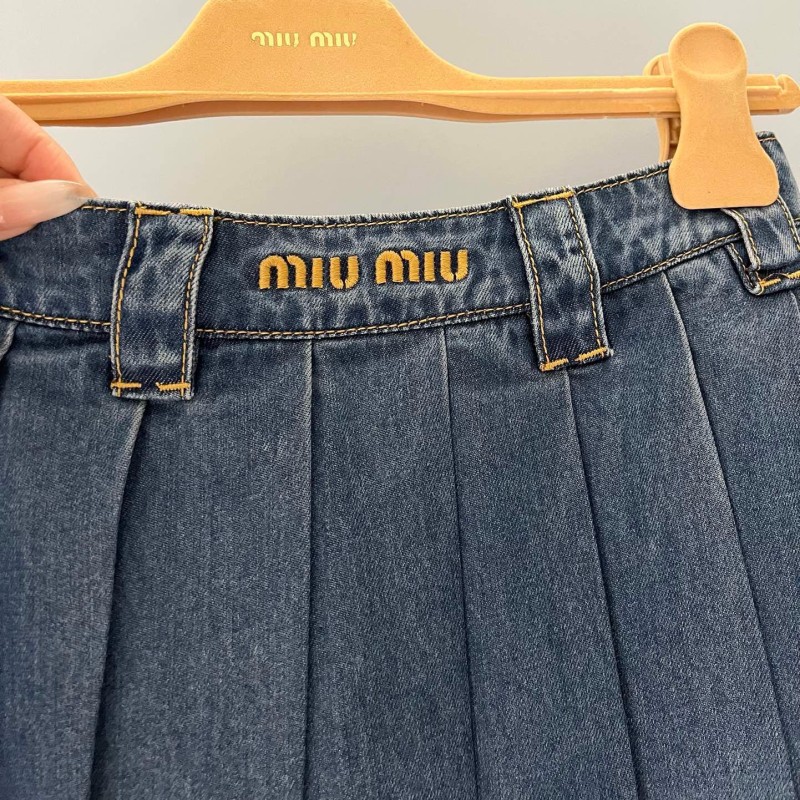 MiuMiu Denim Skirts