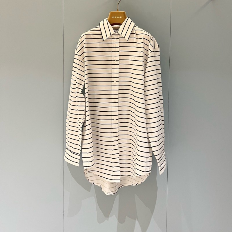 MiuMiu Long Sleeves Shirt & Shorts