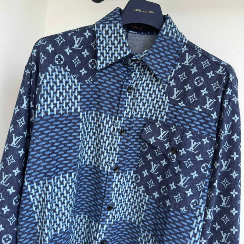 LV Unisex Denim Shirt