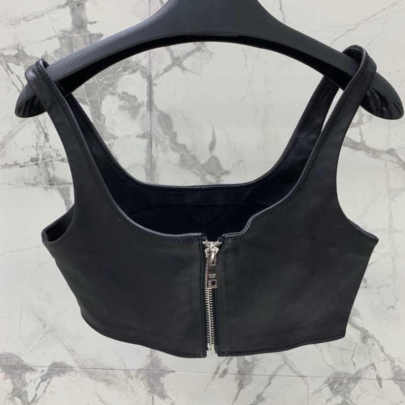 Prada Leather Singlet