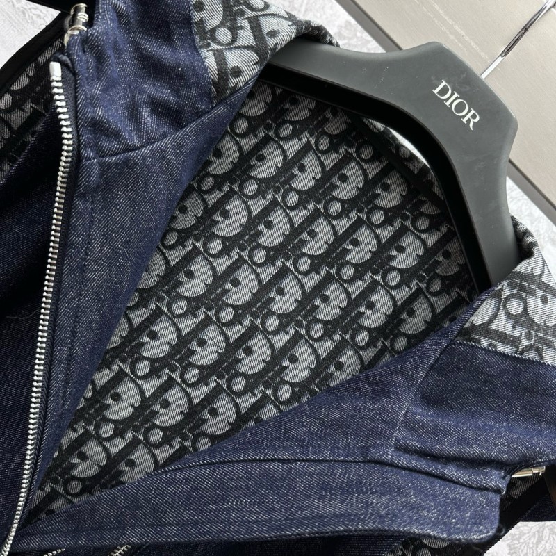 Dior Denim Vest & Shorts