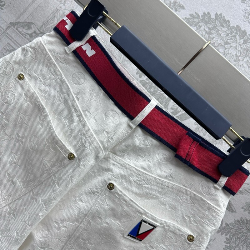 LV Denim Shorts