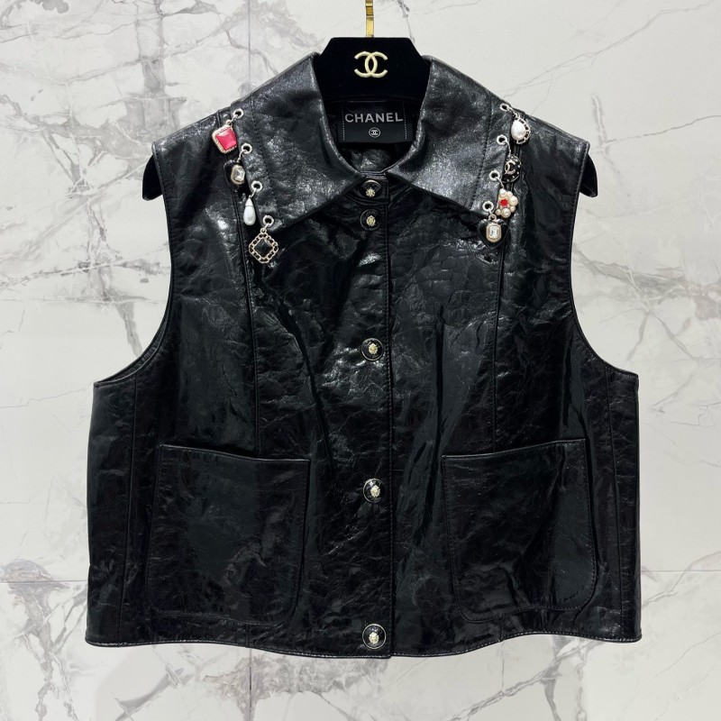 Chanel Leather Vest