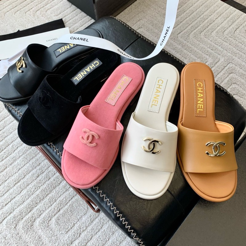 Chanel Heels Slippers