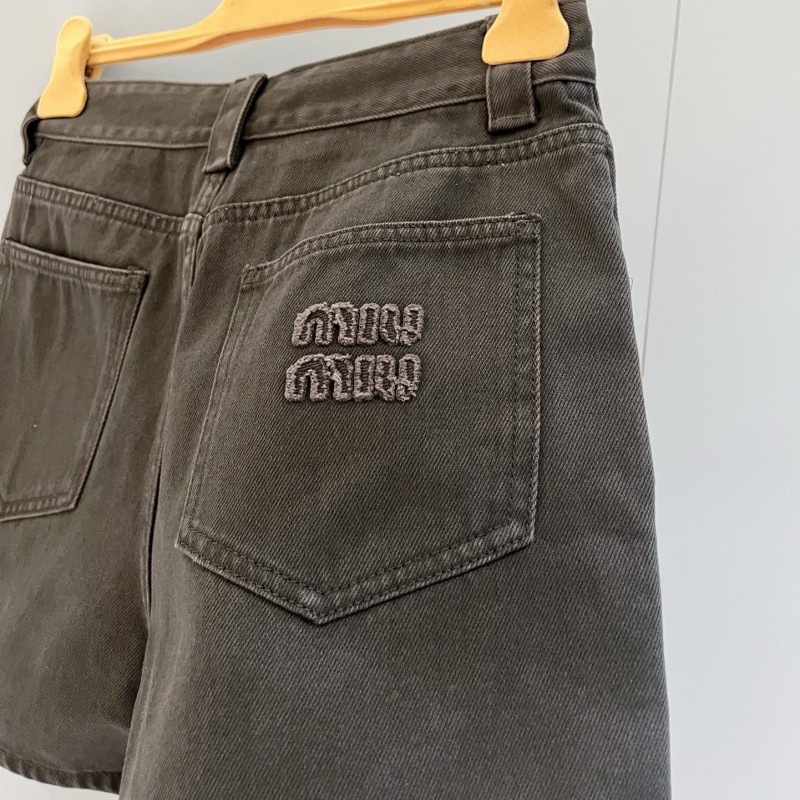 MiuMiu Denim Shorts