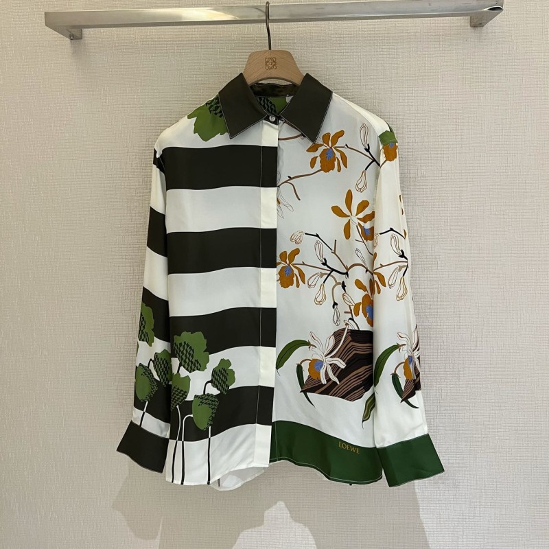 Loewe Silk Long Sleeves Shirt