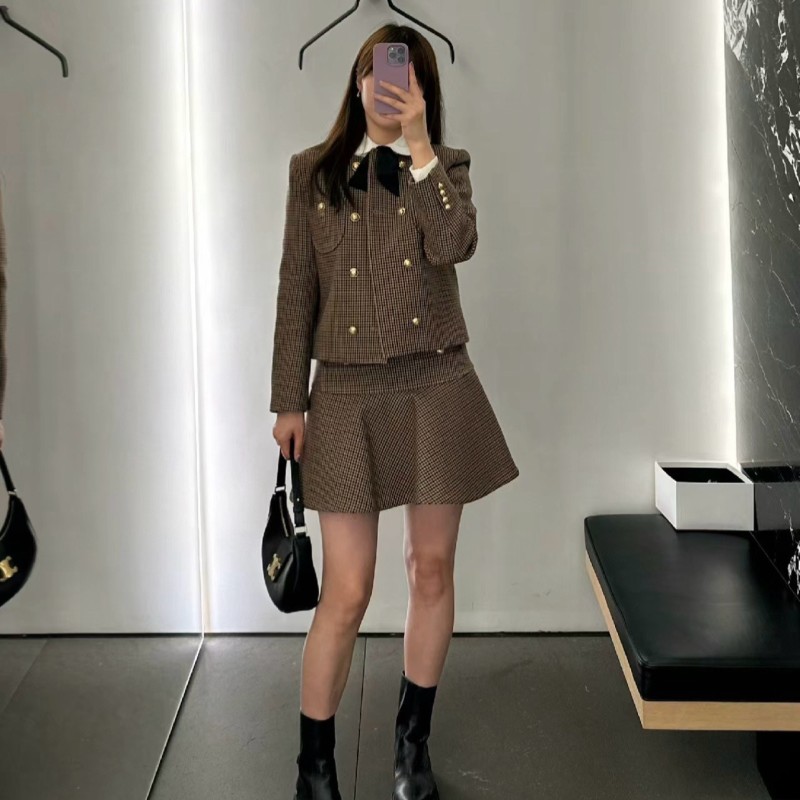 Celine Jacket & Skirts Set