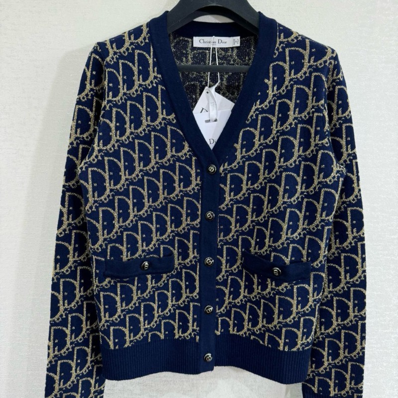 Dior V Collar Cardigan