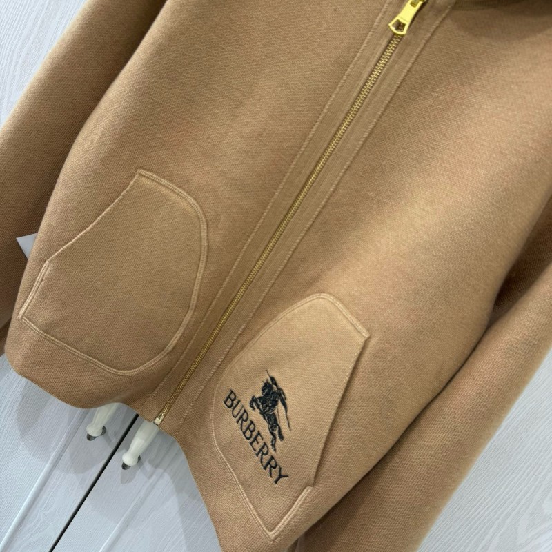 Burberry Reversible Zipper Hoodie