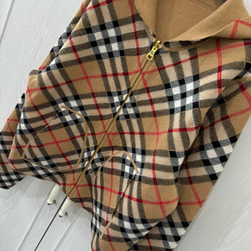 Burberry Reversible Zipper Hoodie