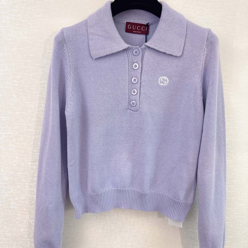 Gucci Long Sleeves Polo Tee