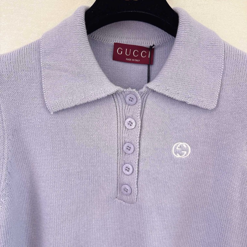 Gucci Long Sleeves Polo Tee