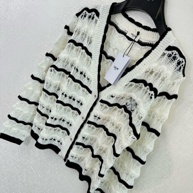 Celine Hollow Cardigan