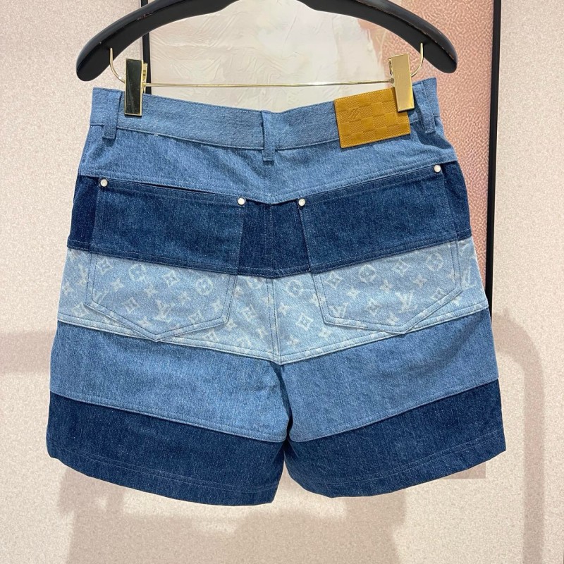 LV Unisex Denim Shorts