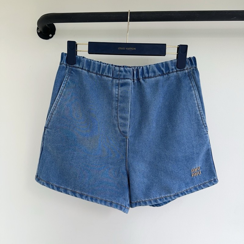 MiuMiu Denim Shorts