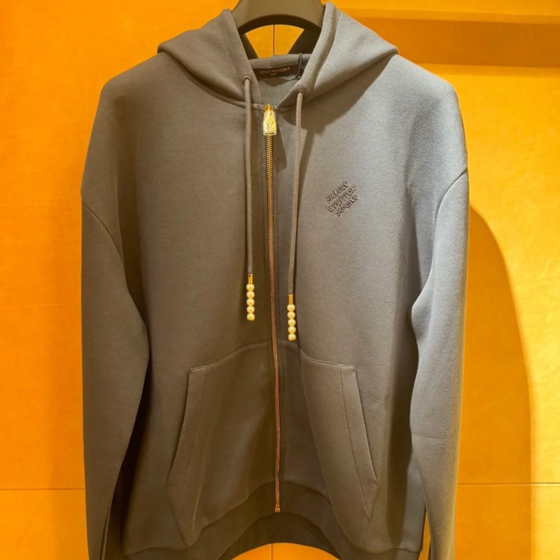 LV Unisex Zipper Hoodie