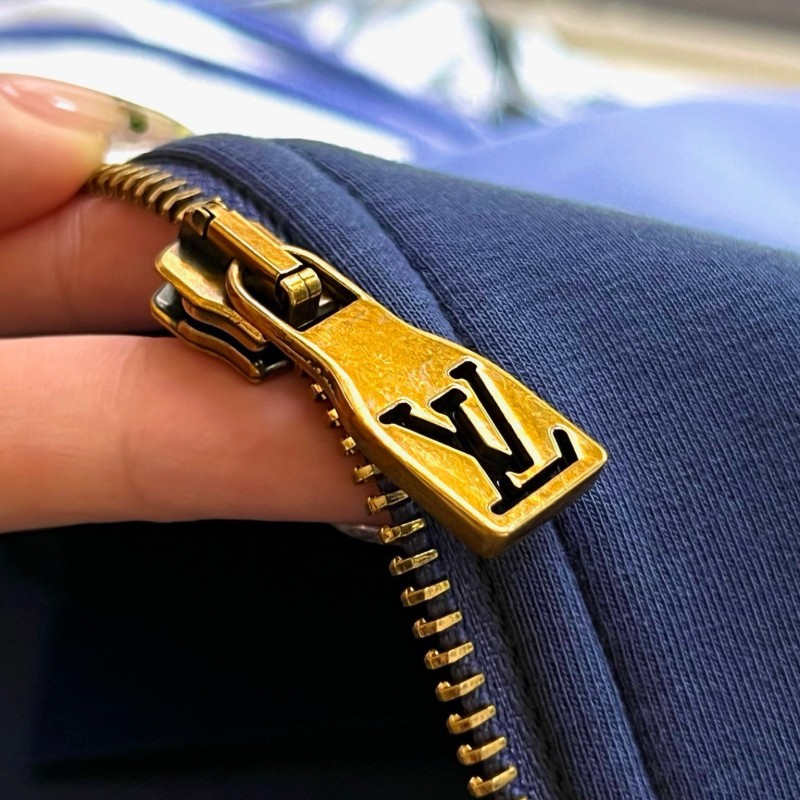 LV Unisex Zipper Hoodie