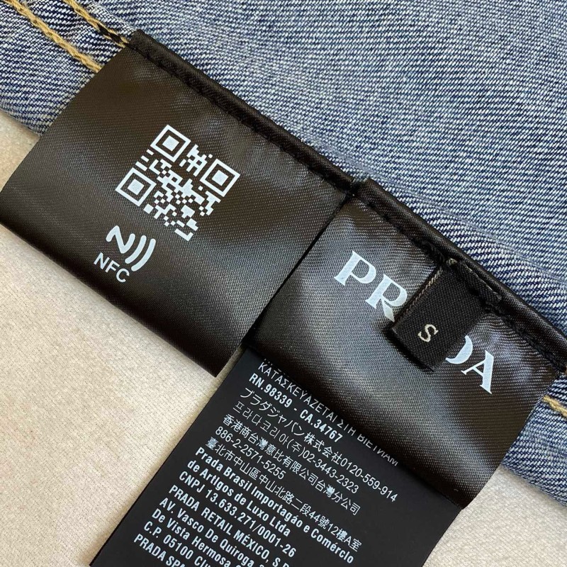 Prada Unisex Denim Jacket