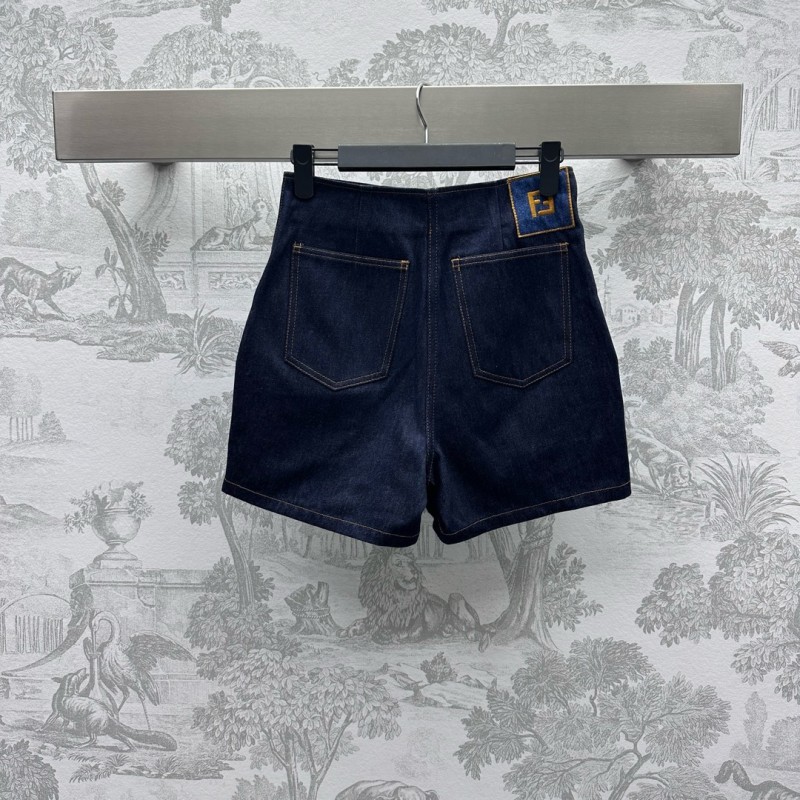 Fendi Denim Shorts