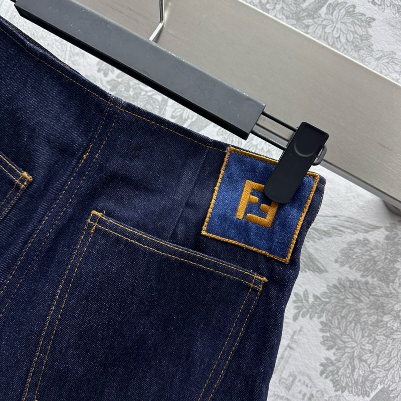 Fendi Denim Shorts