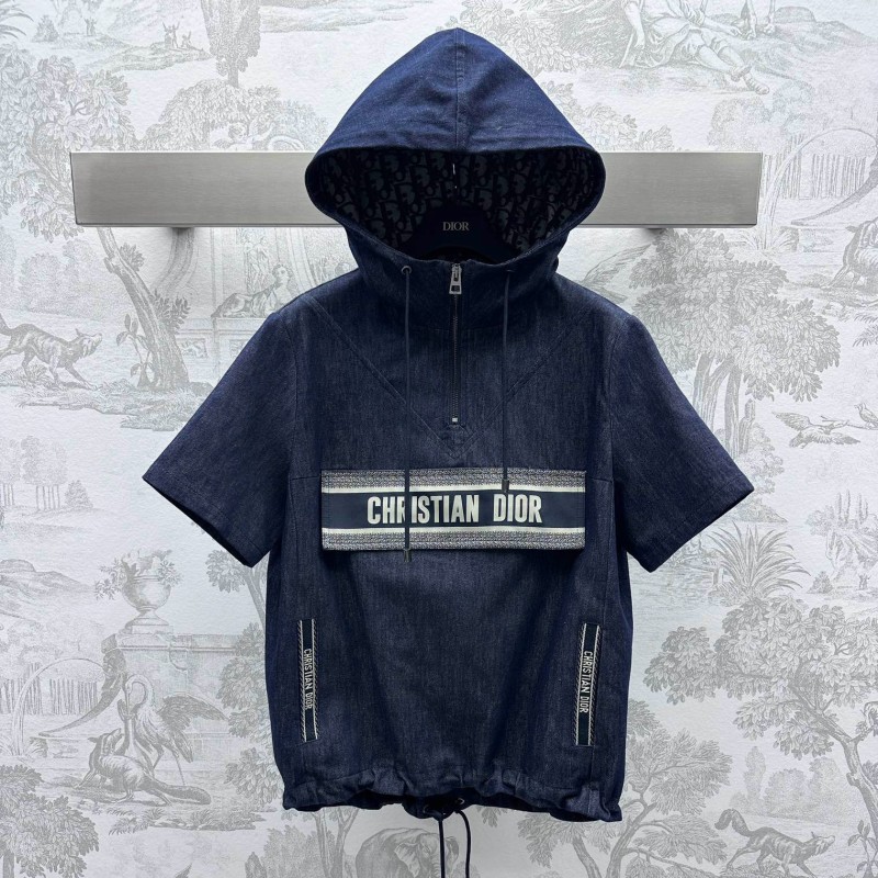 Dior Denim Hoodie & Skirts