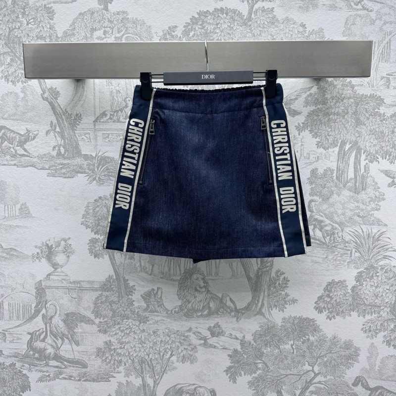 Dior Denim Hoodie & Skirts