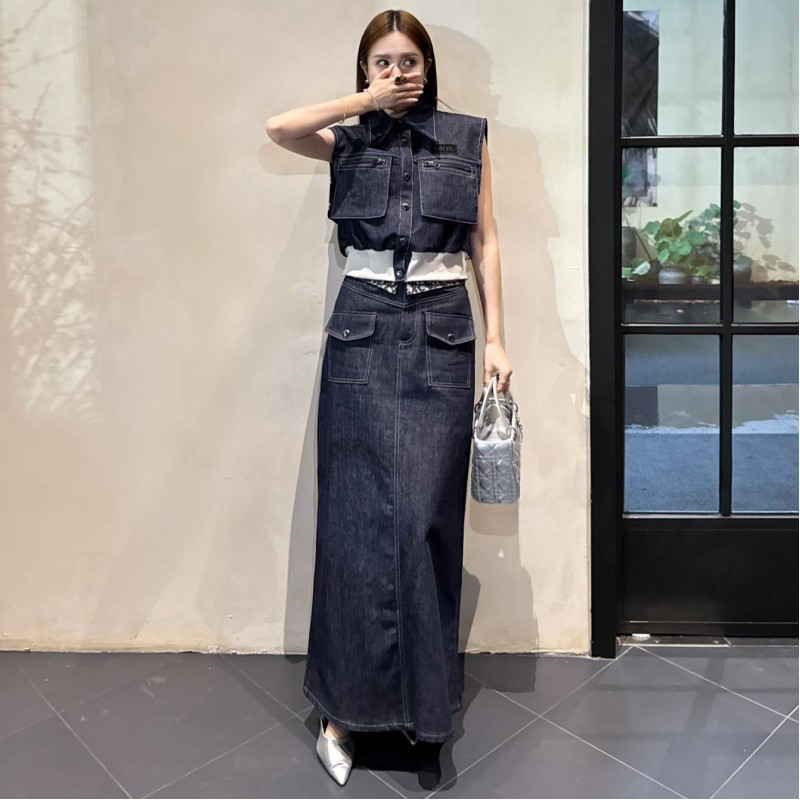 Dior Denim Skirts