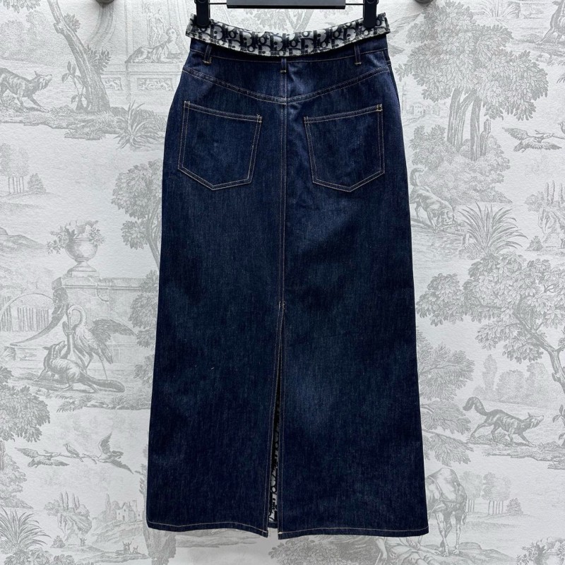 Dior Denim Skirts