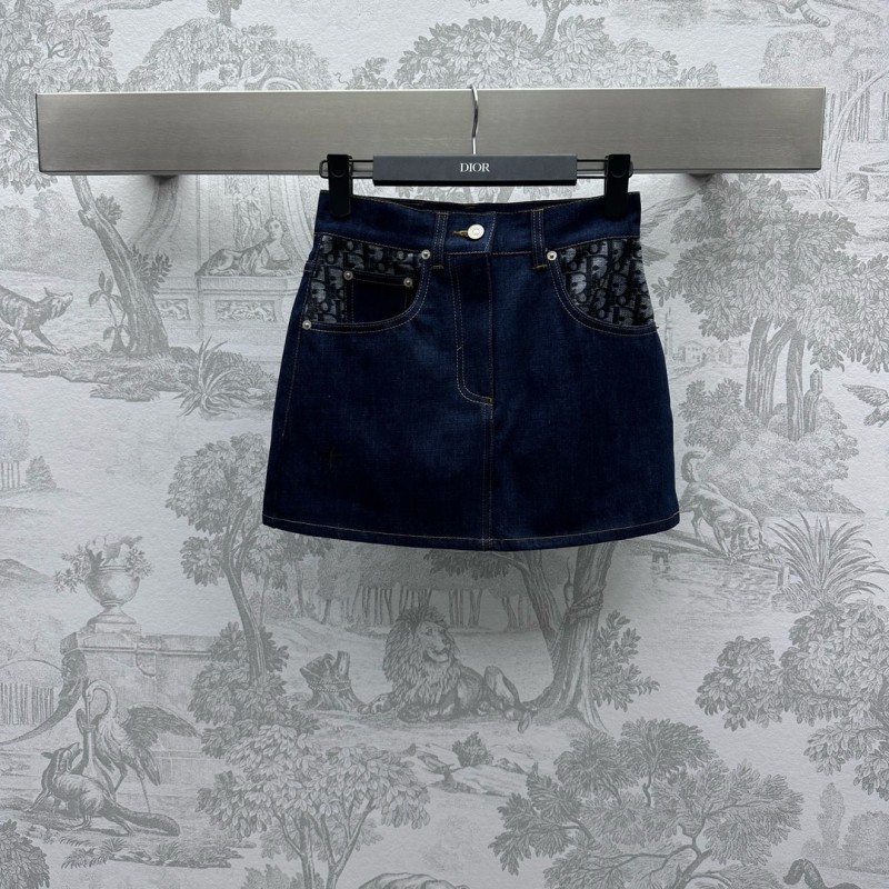 Dior Denim Skirts