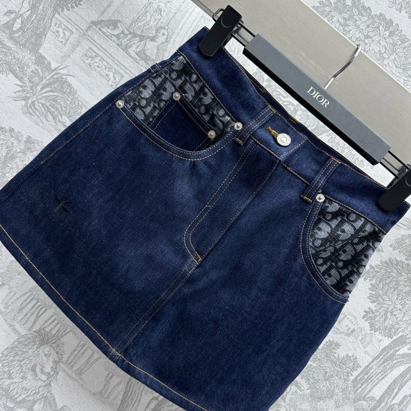 Dior Denim Skirts