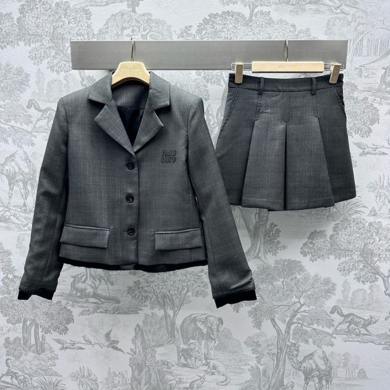 MiuMiu Jacket & Skirts Set