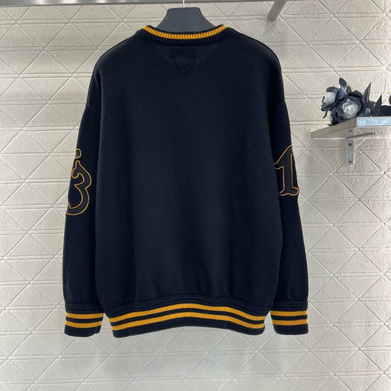 Prada Wool Long Sleeves Shirt