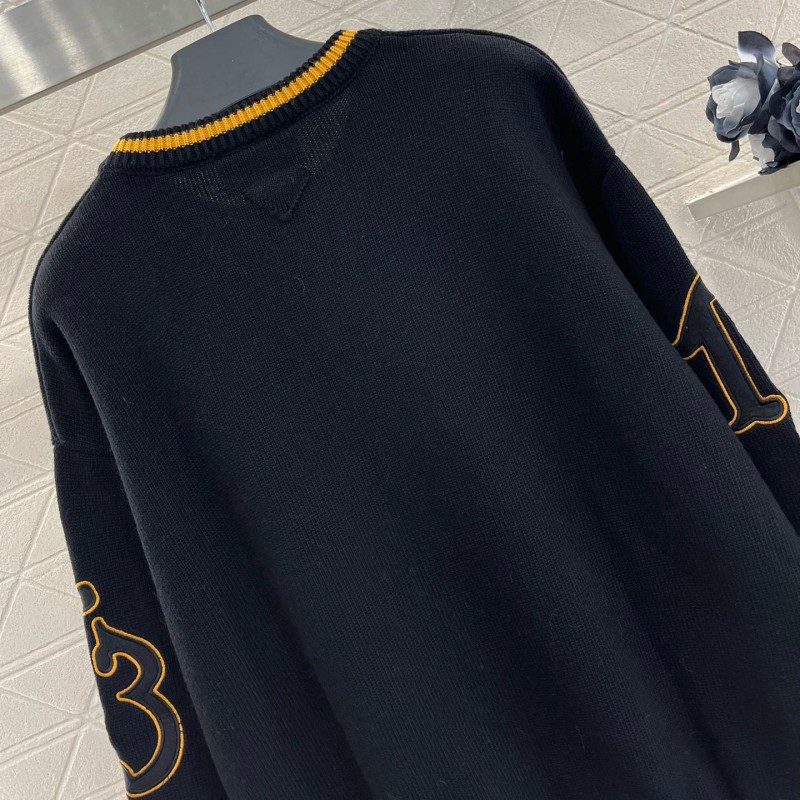 Prada Wool Long Sleeves Shirt