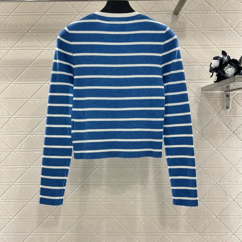 Prada Wool Long Sleeves Tee