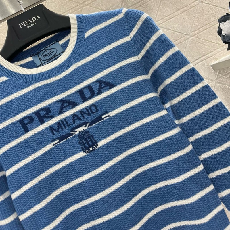 Prada Wool Long Sleeves Tee