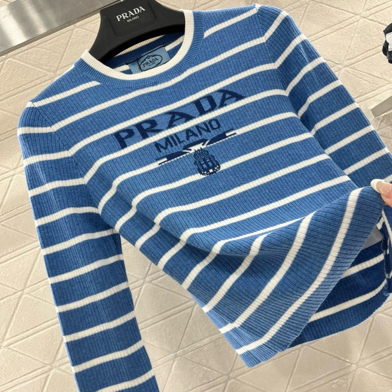 Prada Wool Long Sleeves Tee