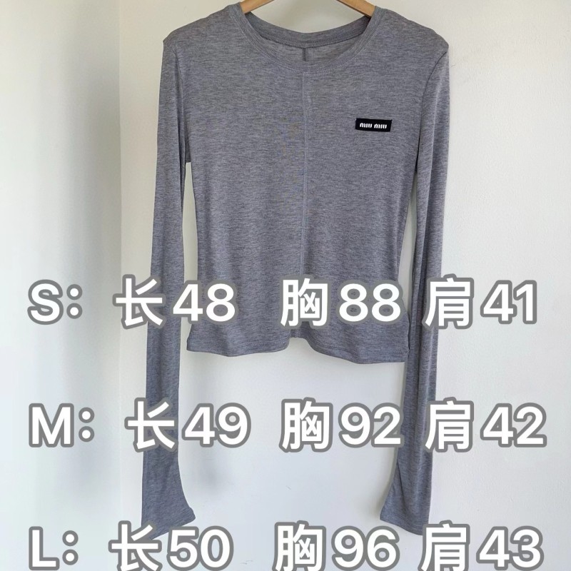 MiuMiu Long Sleeves Tee