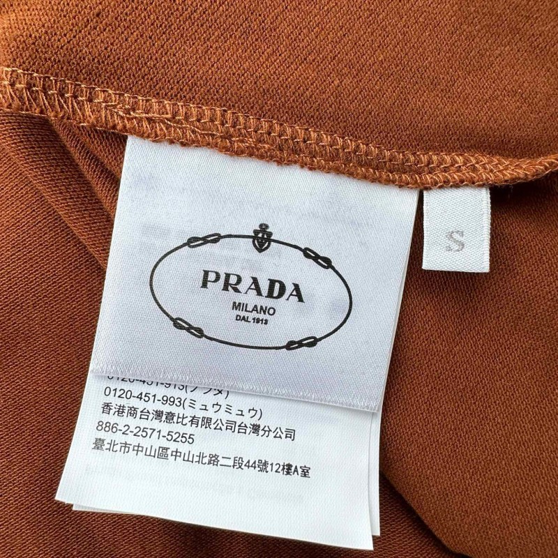 Prada Long Sleeves Polo Tee