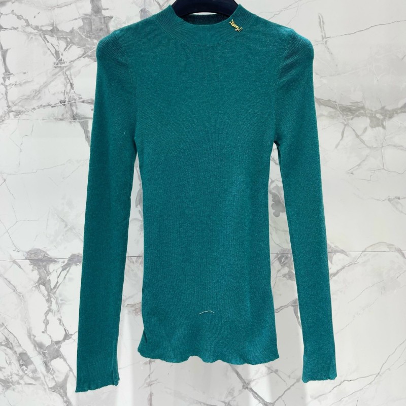 YSL Cashmere Long Sleeves Tee